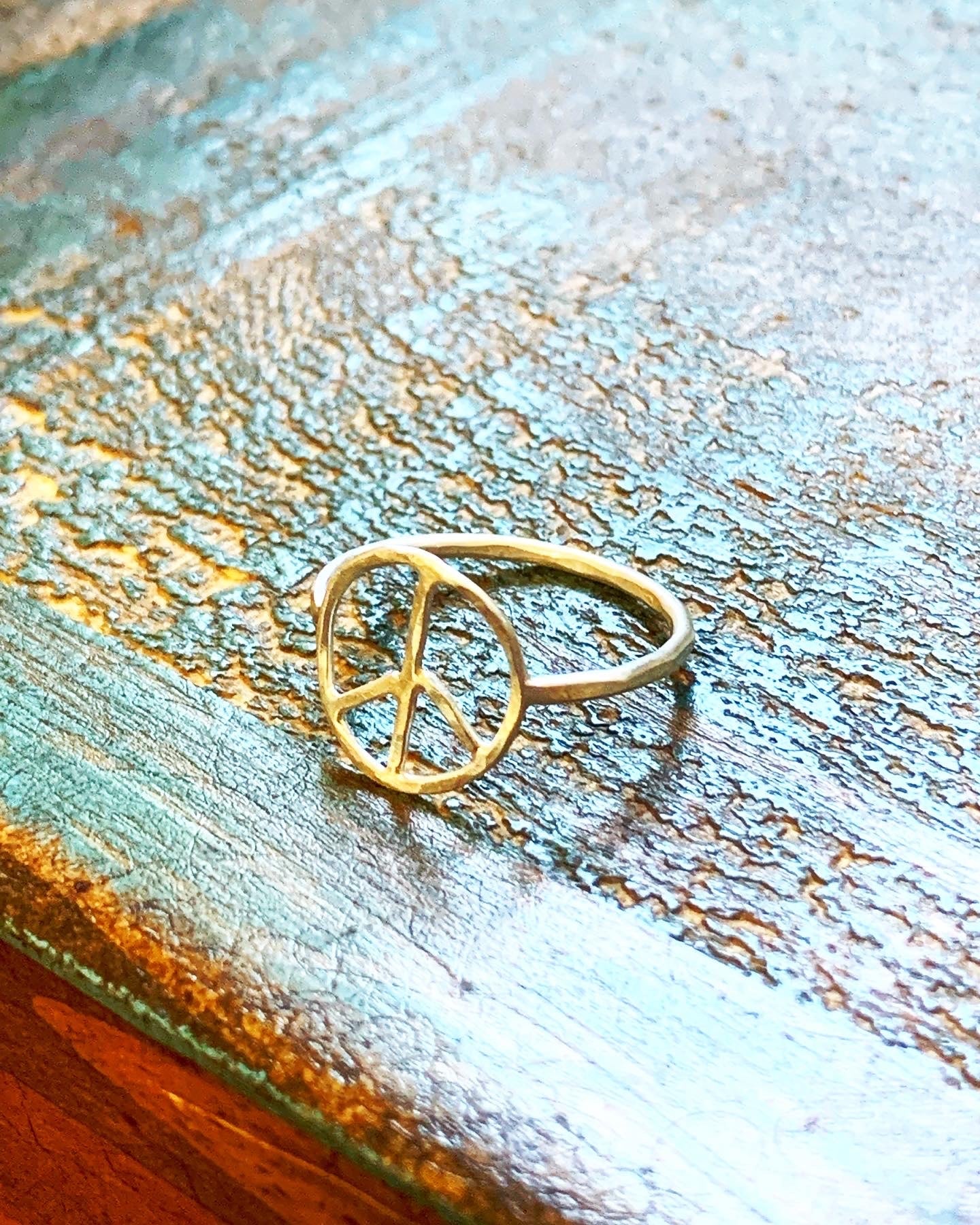 Peace Sign Ring