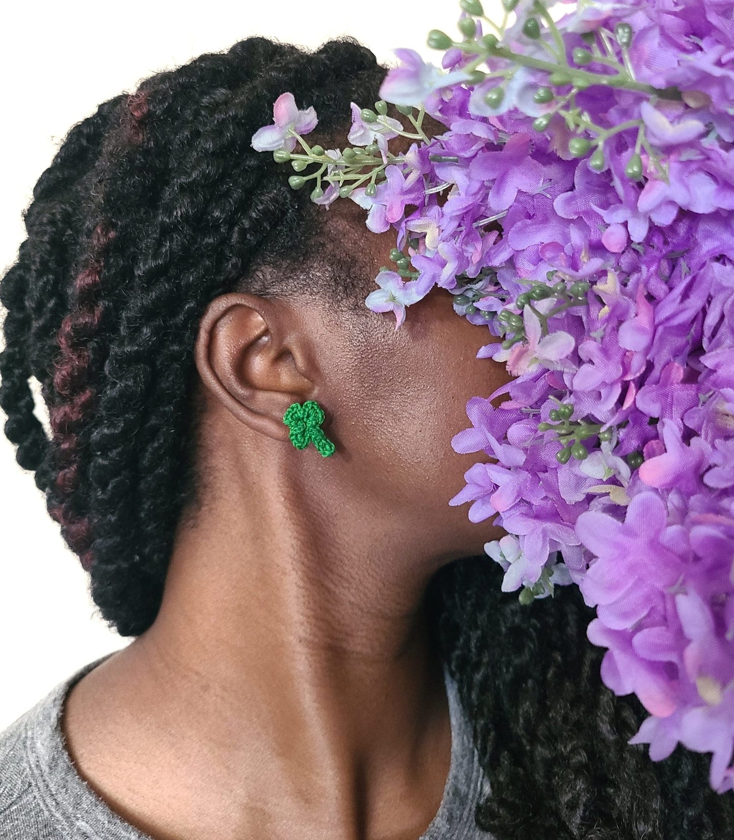 Shamrock Stud Earrings