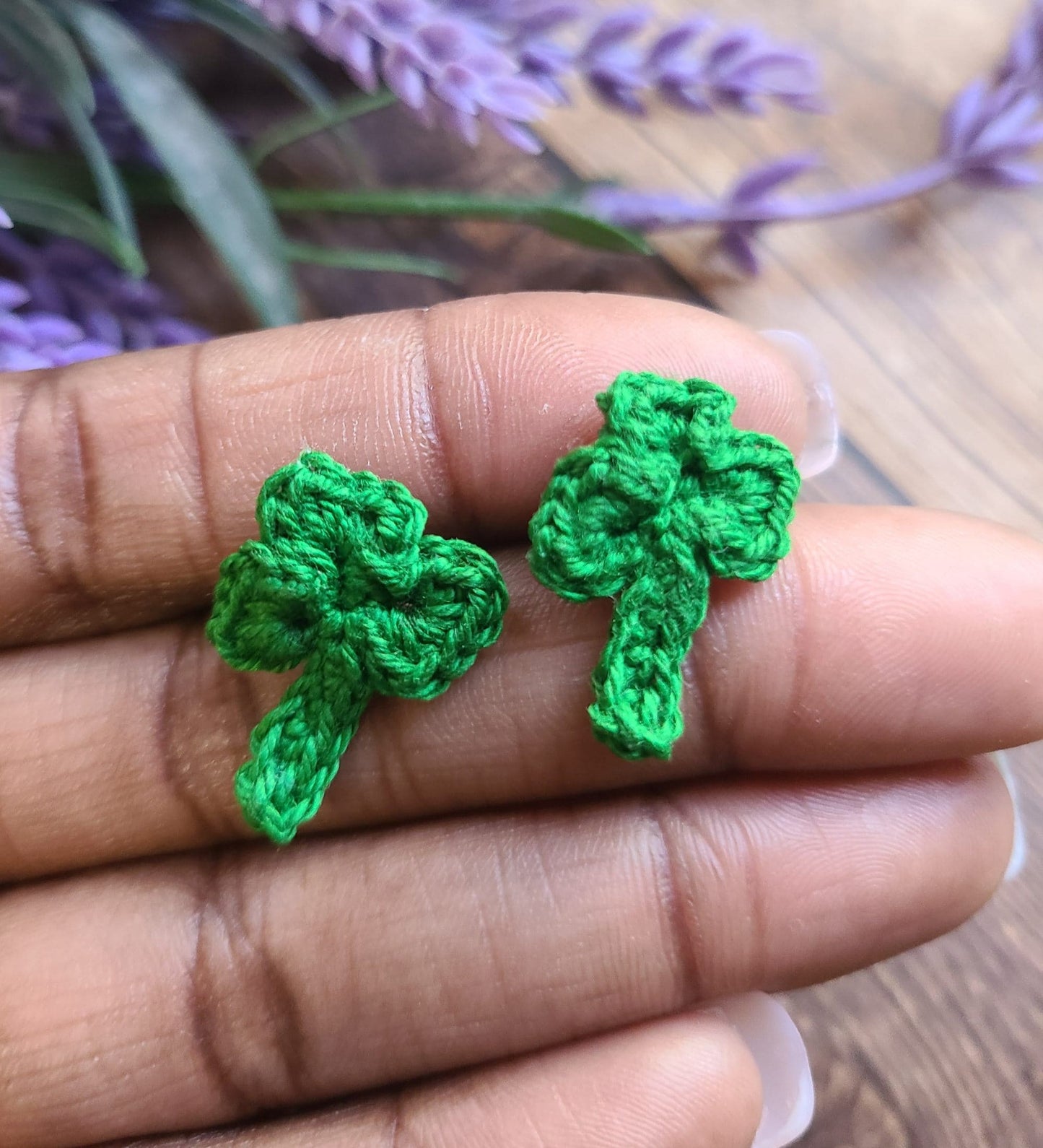 Shamrock Stud Earrings