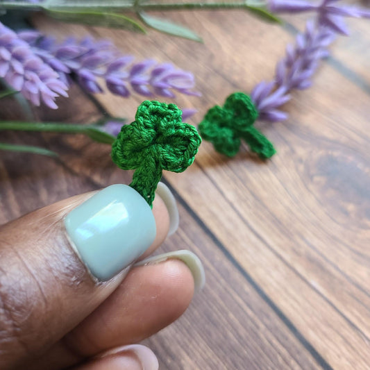 Shamrock Stud Earrings
